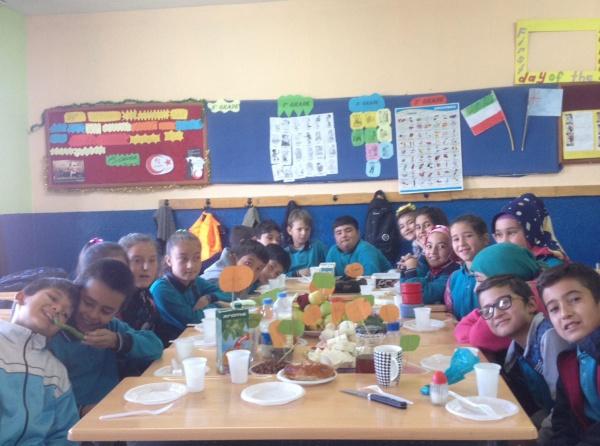 6.Sınıflar İngilizce "yummy breakfast" ünitesi Kahvaltı Etkinliği